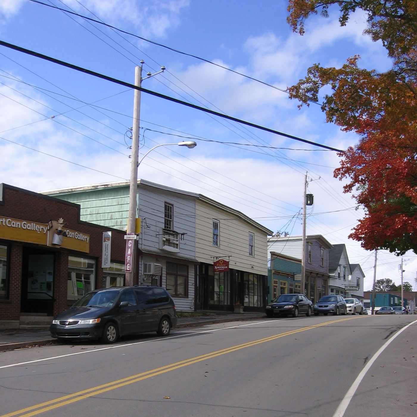 Canning Nova Scotia streetscape