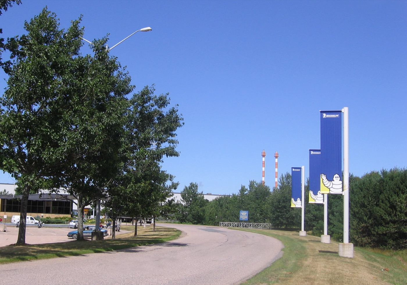 Michelin entrance in Waterville Nova Scotia